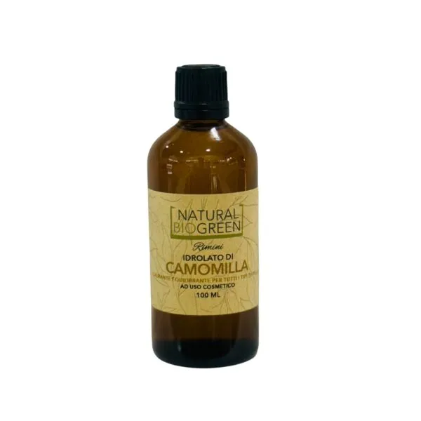Naturalbiogreen Idrolato di Camomilla ideale per tutti i tipi di pelle 100 ml - immagine 2